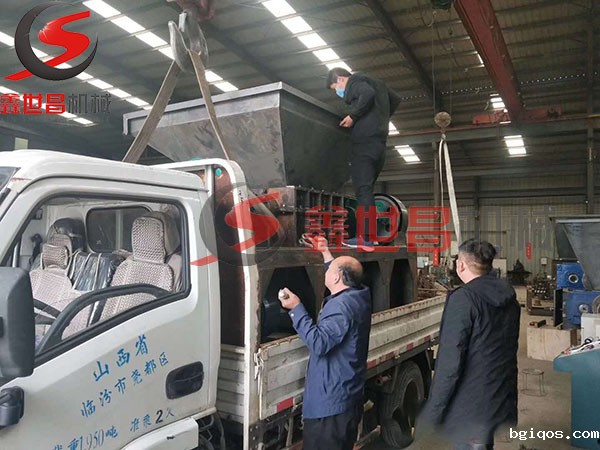 山西临汾800型塑钢撕碎机发货