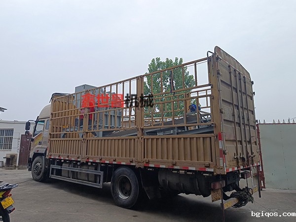 800型易拉罐粉碎机发往湖北宜昌