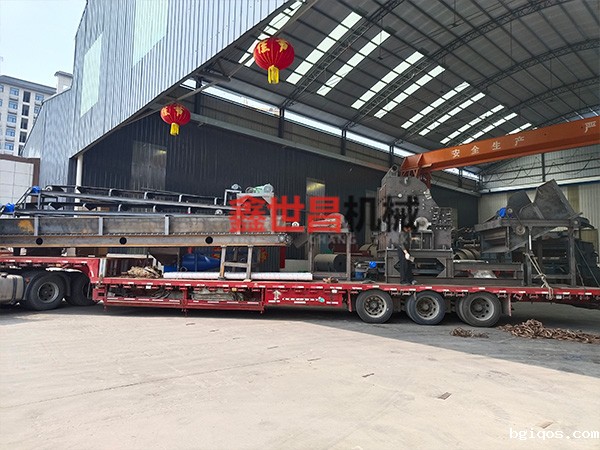 1600型废钢破碎机发往青海海西